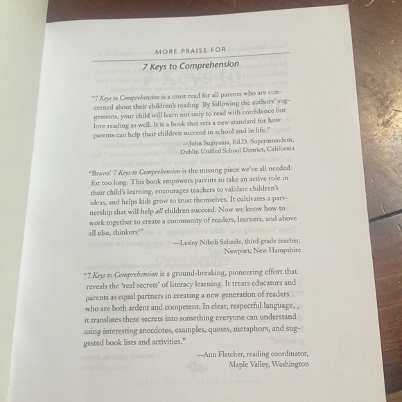 7 Keys to Comprehension Book - Picture 5 of 6